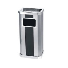 Lobby verwenden Edelstahl Dustbin (YW0050)